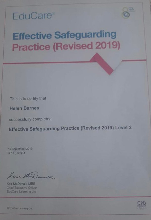 Certificate in Safeguarding